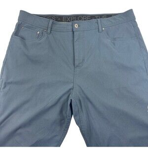 Gerry Pants Men's Size 40x29 Dark Gray Stretch Pockets Explore The Possibilities